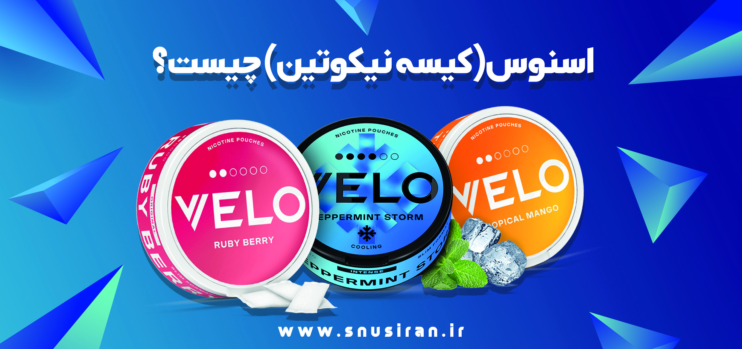 اسنوس(کیسه نیکوتین) چیست؟