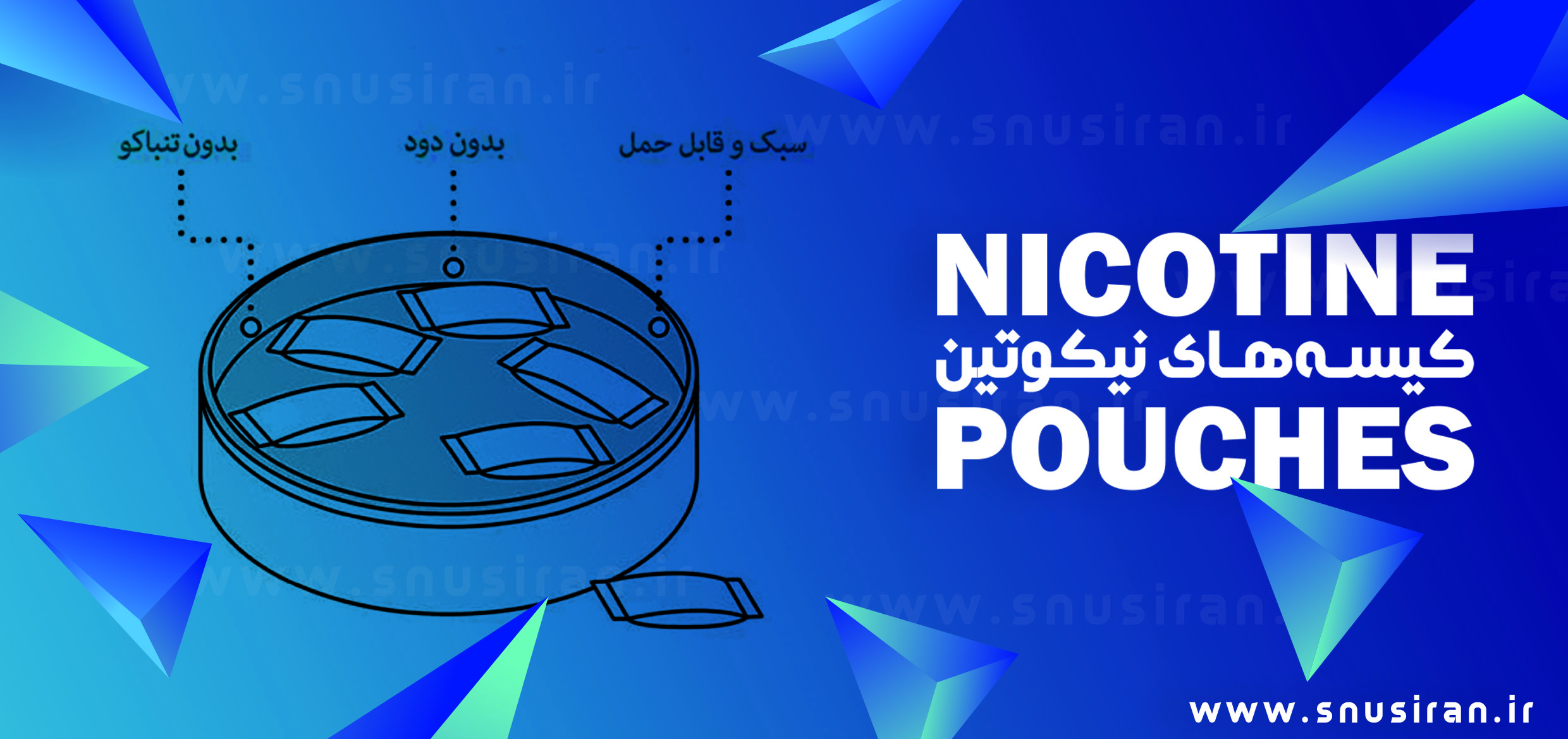 اسنوس (کیسه‌ نیکوتین) بدون تنباکو